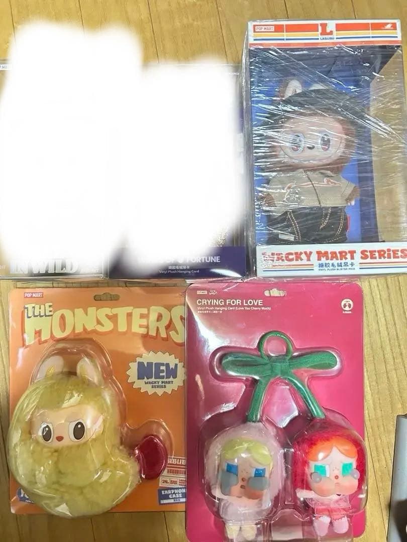 popmart labubu crybaby まとめ売り