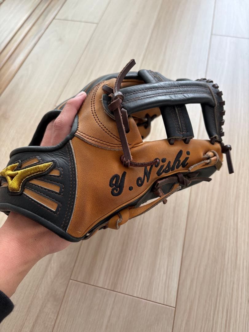 ニ*ヤ様 来週で出品終了予定 Mizuno Pro 軟式グローブ ミズノプロ ハ
