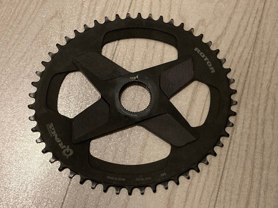 【売切価格】ROTOR Q-RING OVAL SPIDERING 52T