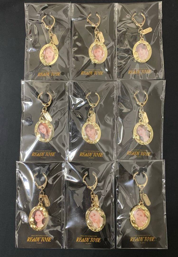 TWICE READY TO BE フォトキーホルダー 全種セット
