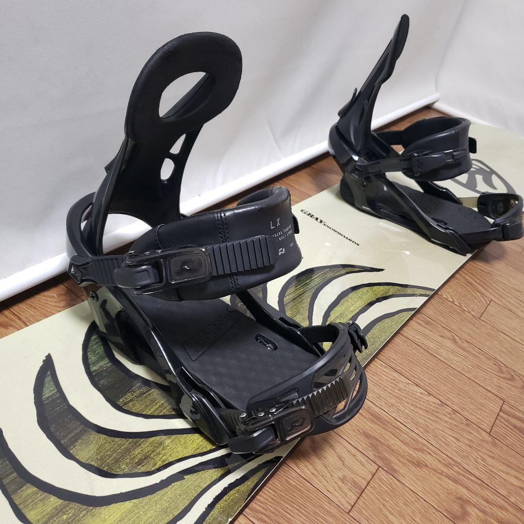 美品 GRAY RIDE 152cm スノーボードセット