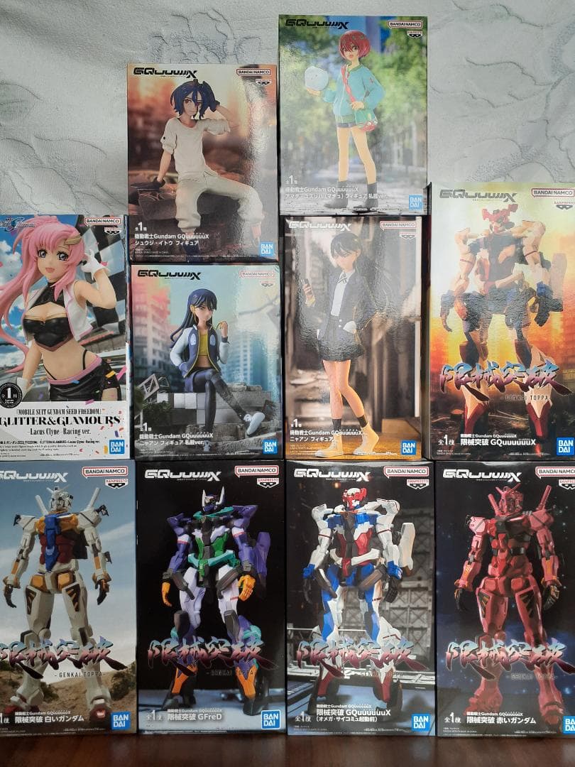 機動戦士GunDam フィギュアセット（10体セット）