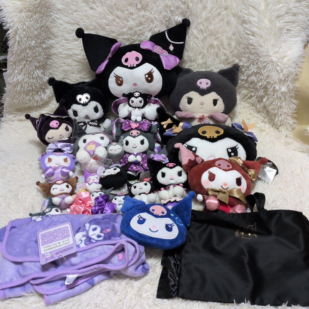 Sanrio クロミ　ぬいぐるみ　マスコット　クッション　ポーチ　おまとめ売り