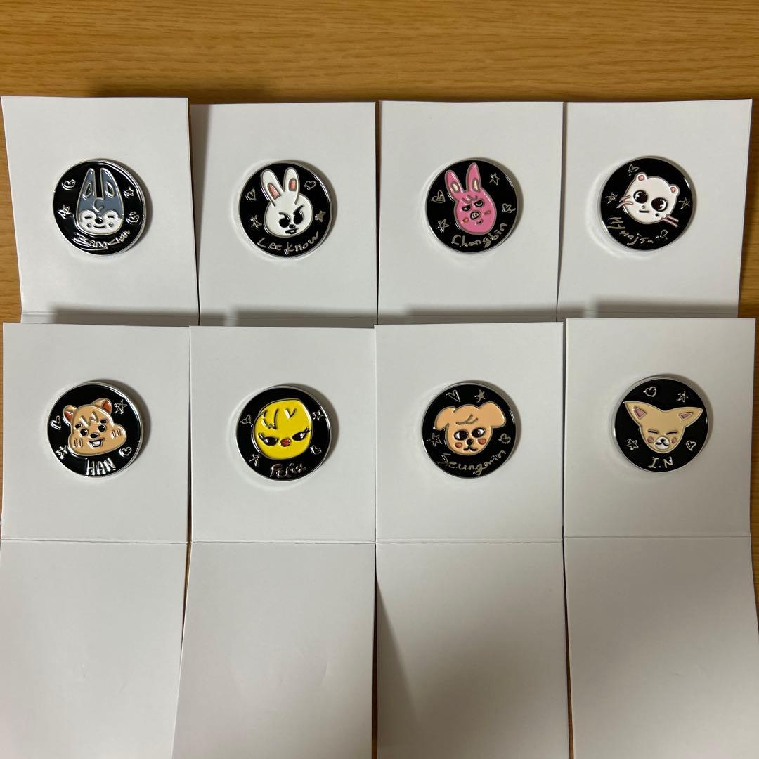 straykids 展覧会 ランダムピンバッチ コンプリート