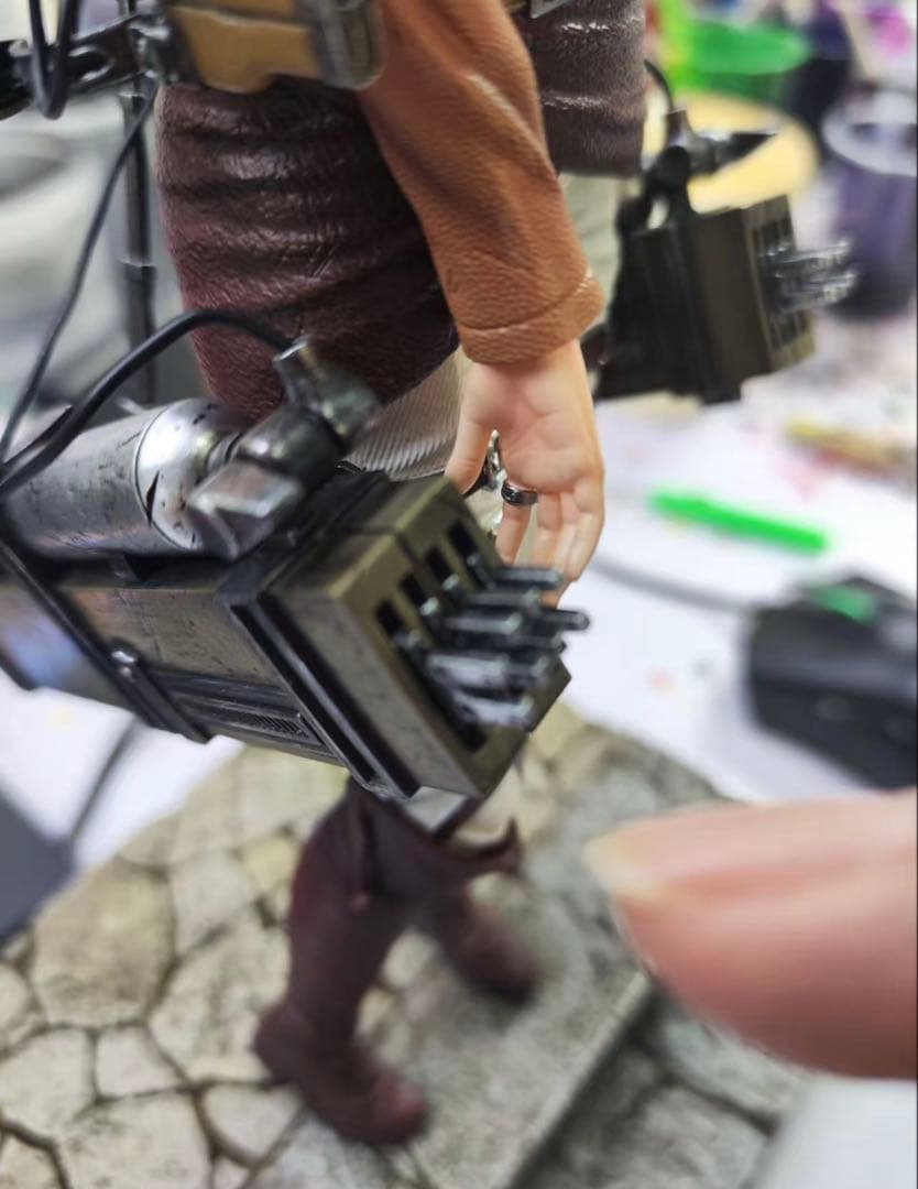 進撃の巨人 アニ・レオンハート ガレージキット ガレキ スタチュー③