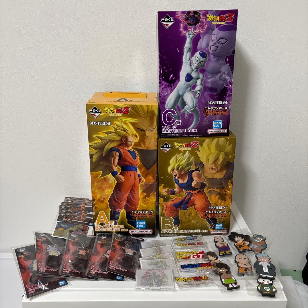 k*0様 ドラゴンボール 一番くじ A賞 B賞 C賞 下位賞コンプリートセット♪