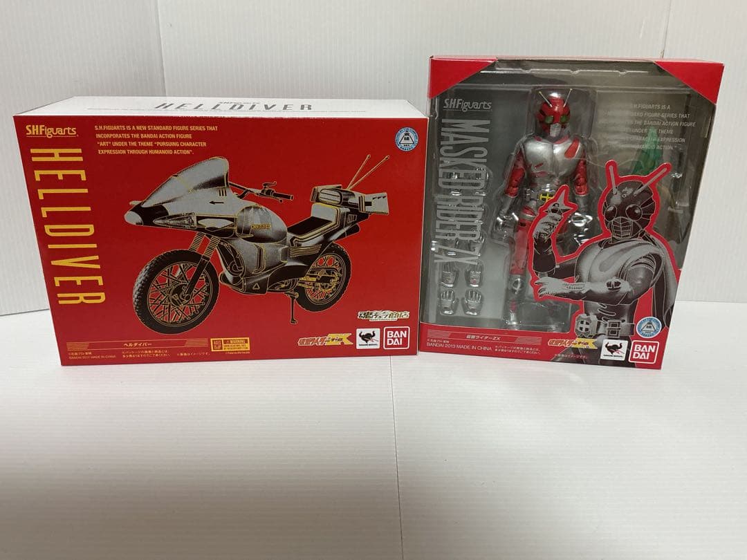 魂ウェブ S.H.フィギュアーツ 仮面ライダーZX ヘルダイバー セット 新品