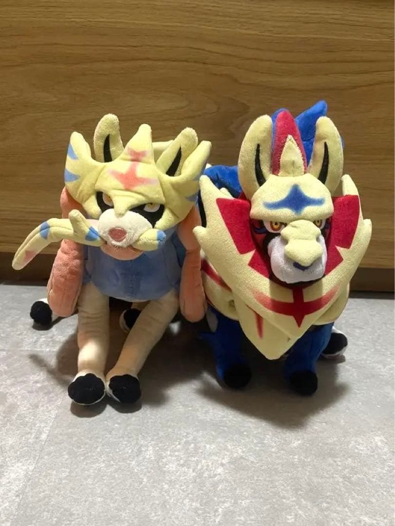 ザシアン ザマゼンタ ぬいぐるみ ポケモンセンターレア