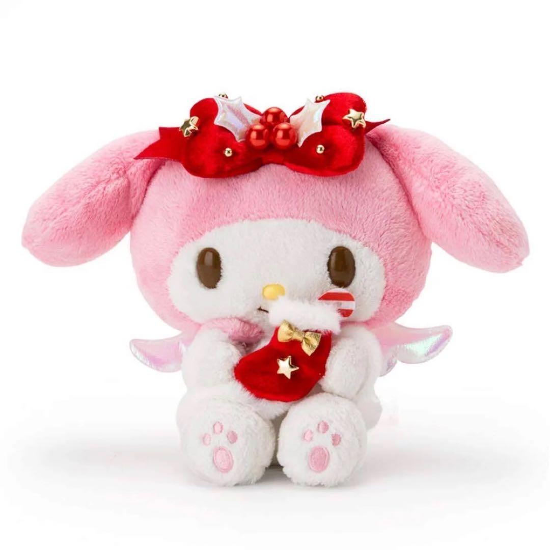 【サンリオ公式】マイメロディー　ぬいぐるみ　天使　エンジェルシリーズ　クリスマス