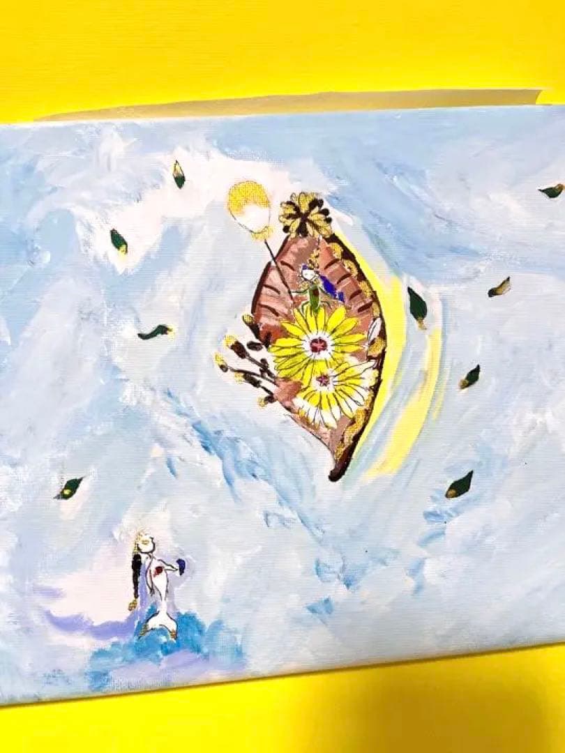 絵画　湖
