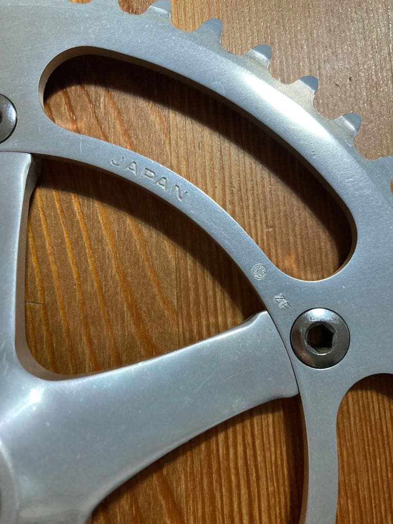 超希少 美品 サンツアー シュパーブプロ クランクセット 167.5 njs