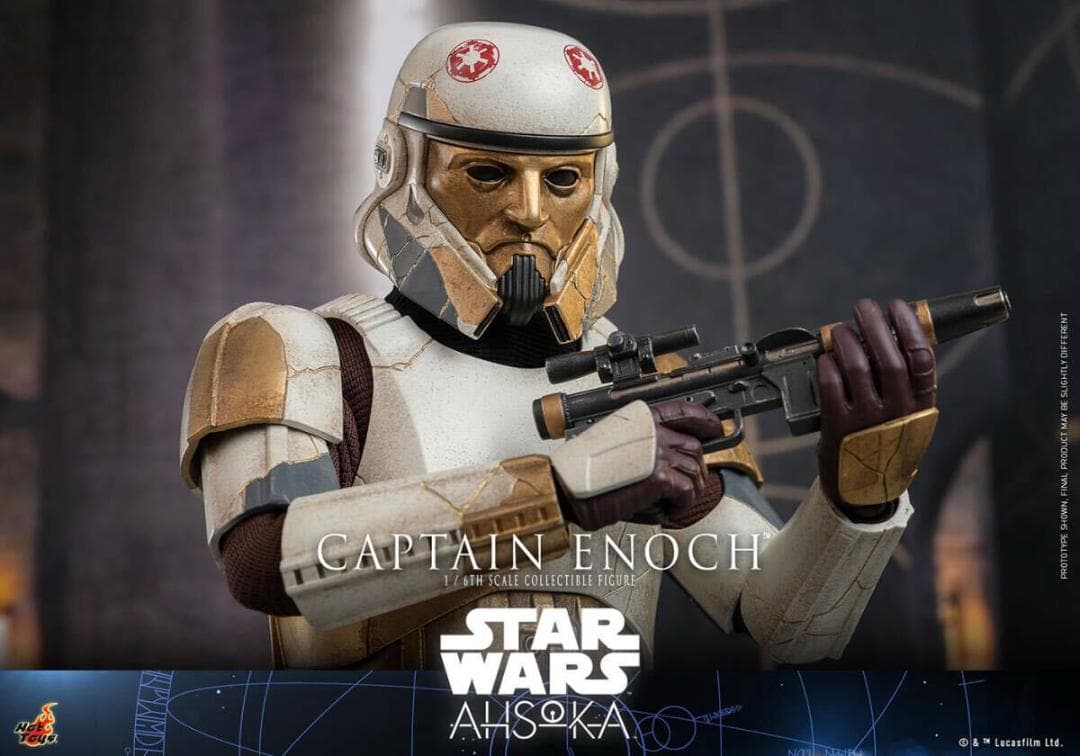 ホットトイズ 1/6 スター・ウォーズ アソーカ イノック隊長 TMS120