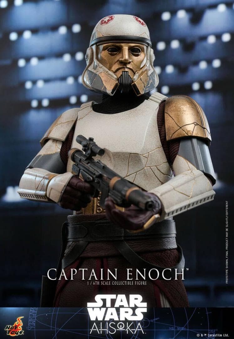 ホットトイズ 1/6 スター・ウォーズ アソーカ イノック隊長 TMS120