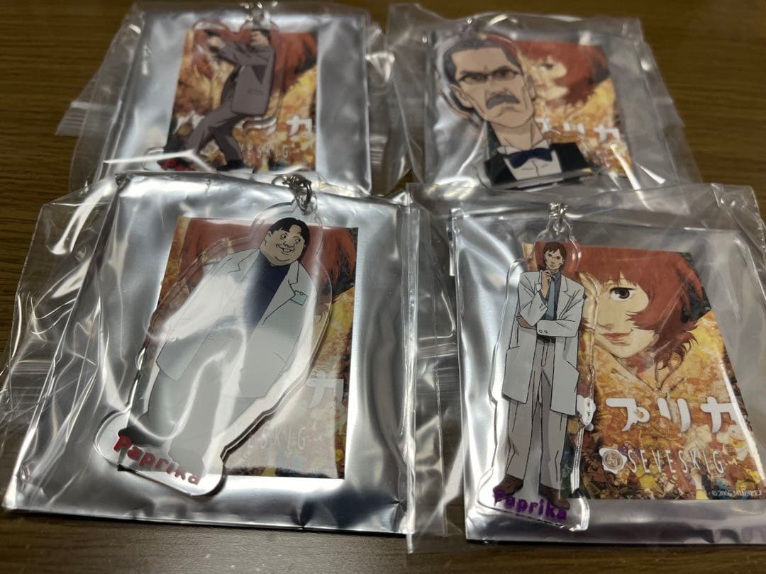今敏　パプリカ　クリアスタンドキーホルダー　4点セット3