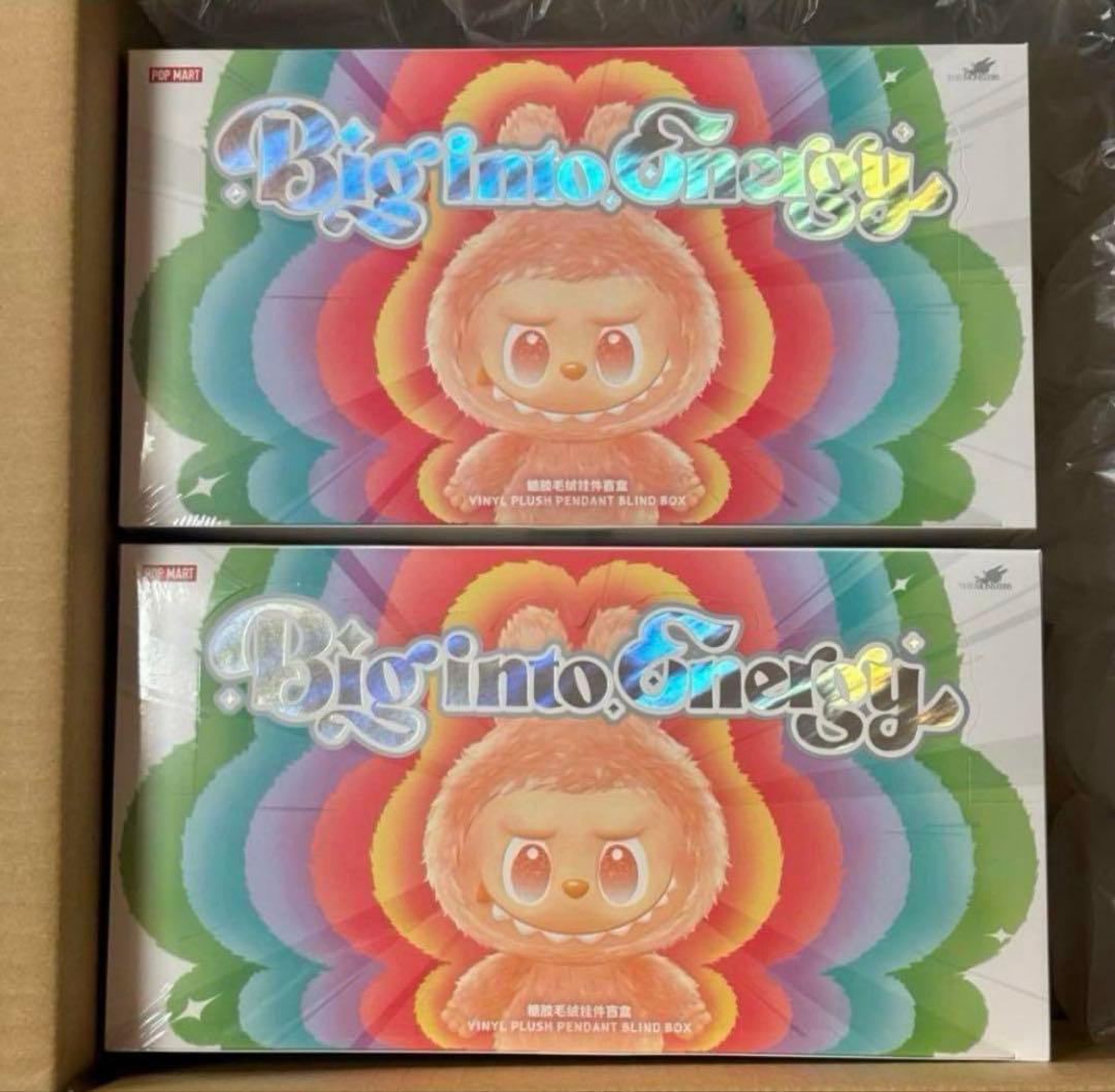 正規品 未開封　Labubu Big into Energy 2箱