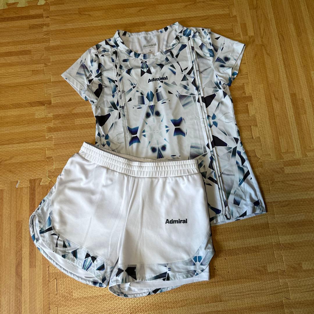 Admiral テニスウェア　Tシャツとショートパンツセット