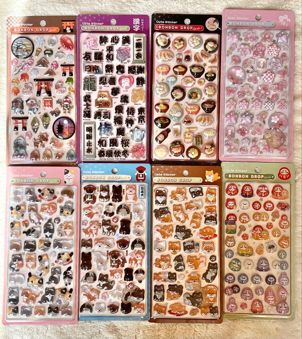 BONBON DROP シール 和柄 第2弾