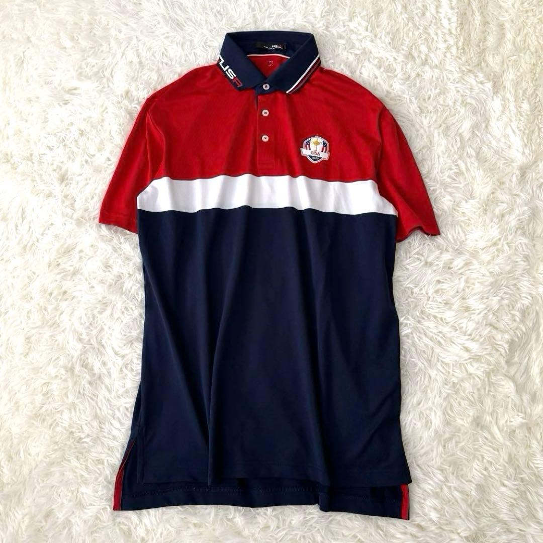 希少✨RLX ラルフローレン ライダーカップ USA チーム ポロシャツ 美品