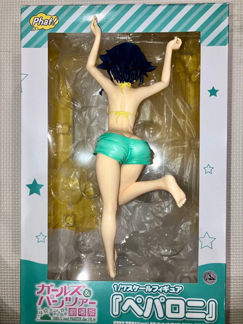 ガールズアンドパンツァー Phat! ペパロニ 1/7スケールフィギュア
