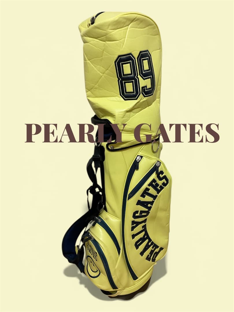 PEARLY GATES パーリーゲイツ　キャディバッグ　スタンド式