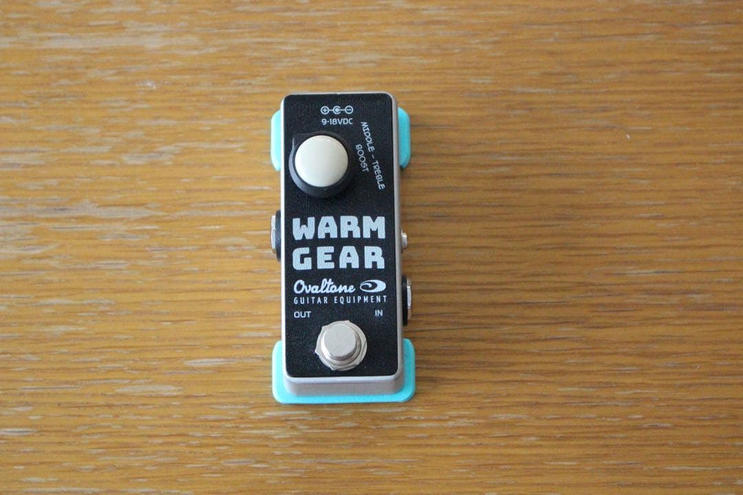 美品　ovaltone warm gear ブースター　オーバルトーン