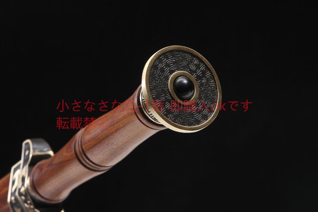 文軒漢剣千目紋焼刃模様鋼  古兵器 武具 刀装具 日本刀 模造刀 居合刀