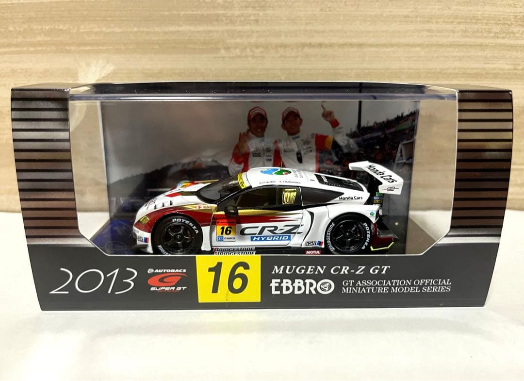 エブロ 1/43 無限 CR-Z GT SGT300 2013チャンピオン