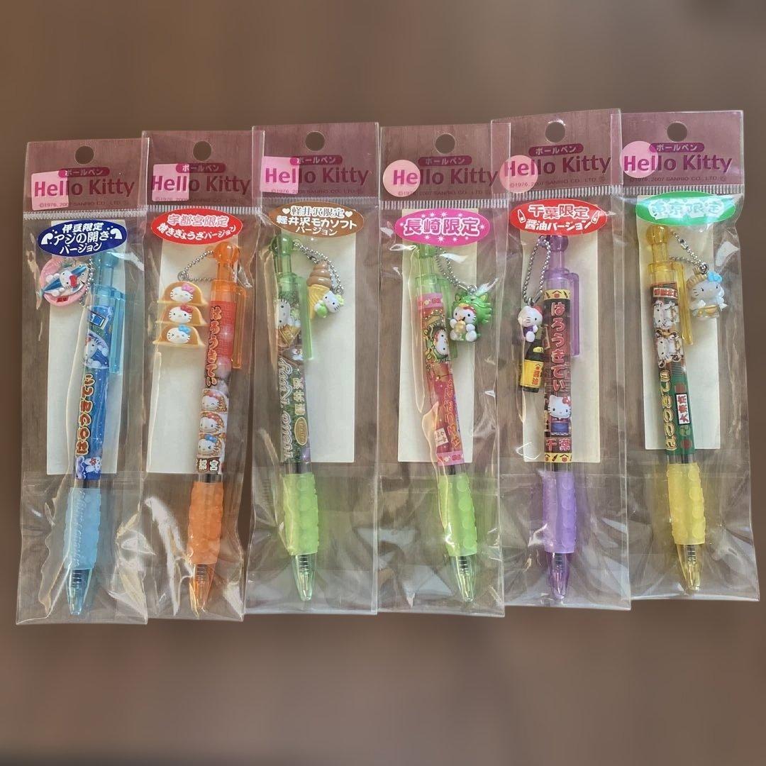 ご当地キティ　ボールペン6本セット