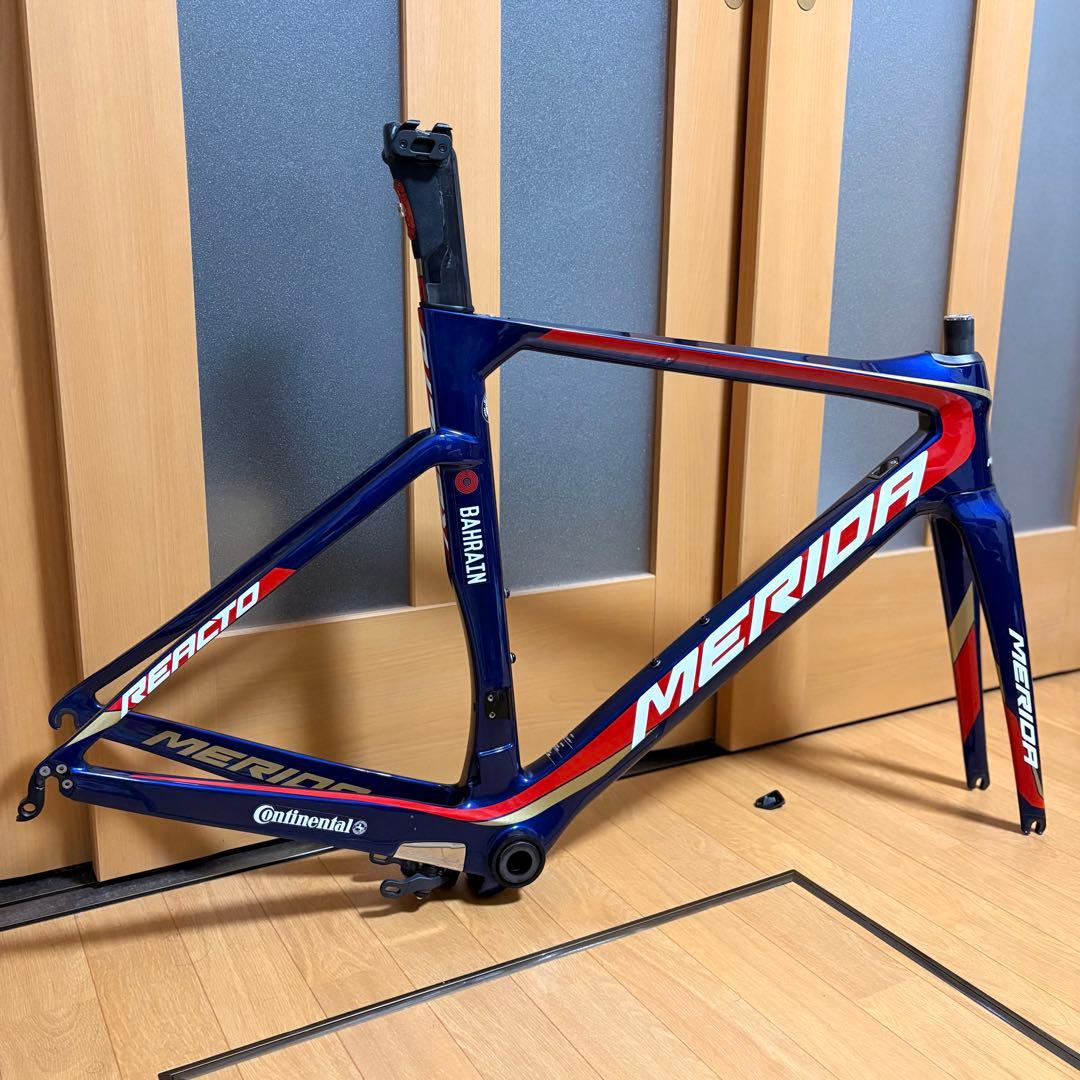 フレームセット　リムブレーキ MERIDA REACTO TEAM-E
