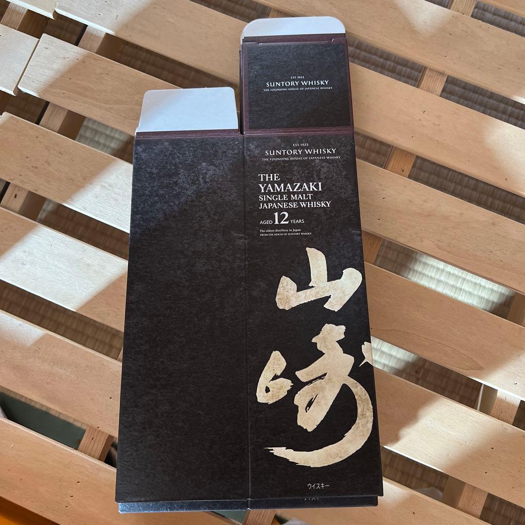 山崎12年　箱　12個セット
