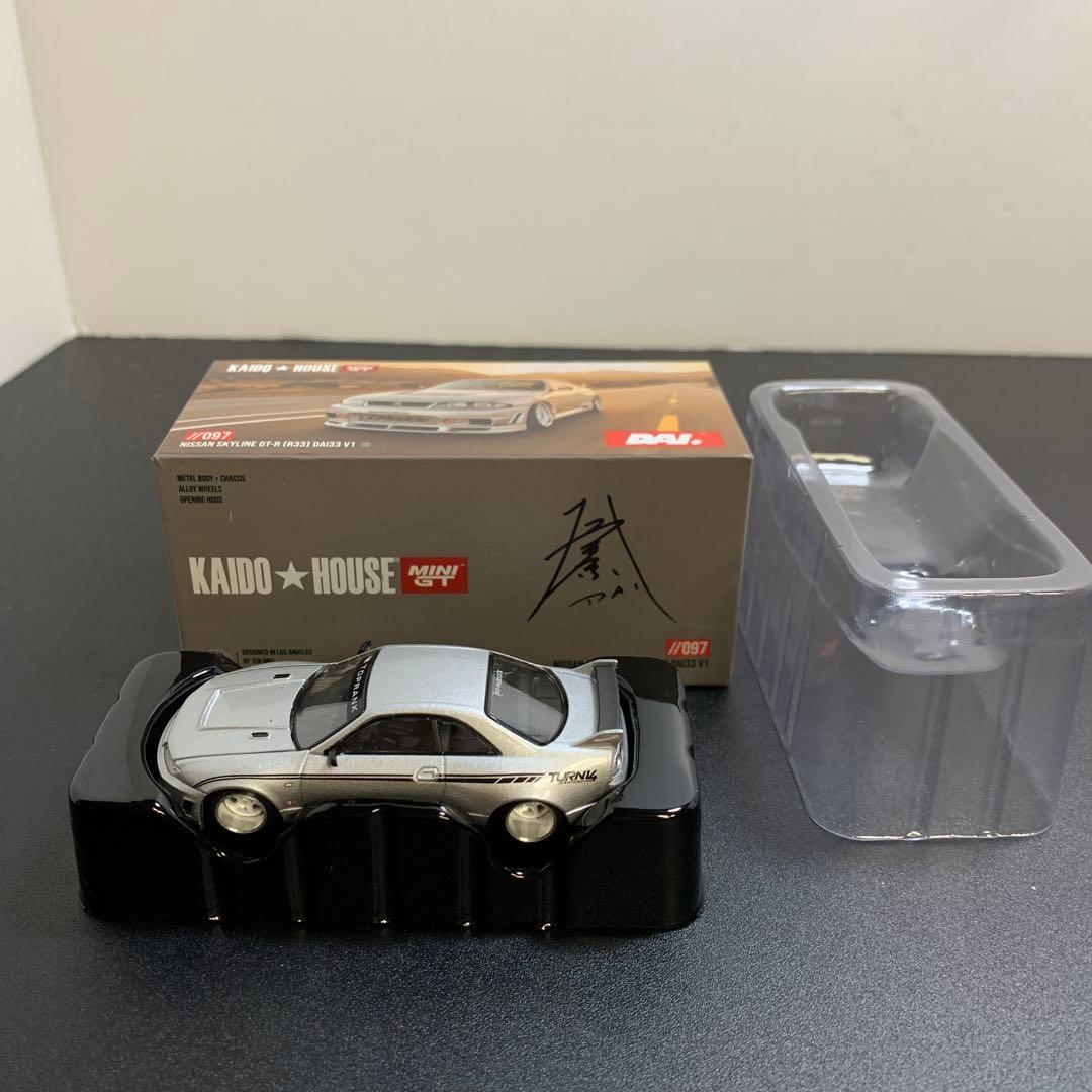 MINI GT x 街道はうす 日産 スカイライン GT-R R33 DAI33