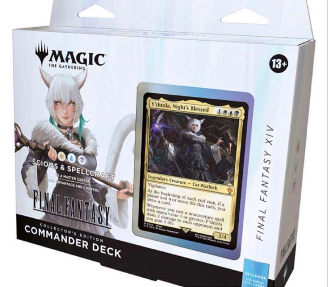 MTG×FF コレクター版統率者デッキ　英語版　「サイオンズ・スペル」