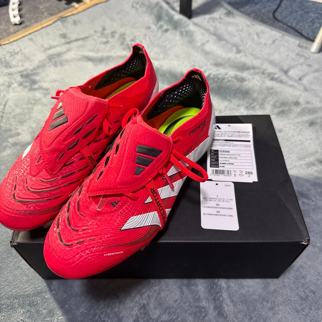 アディダス プレデター エリート FT FG 26.0cm サッカースパイク