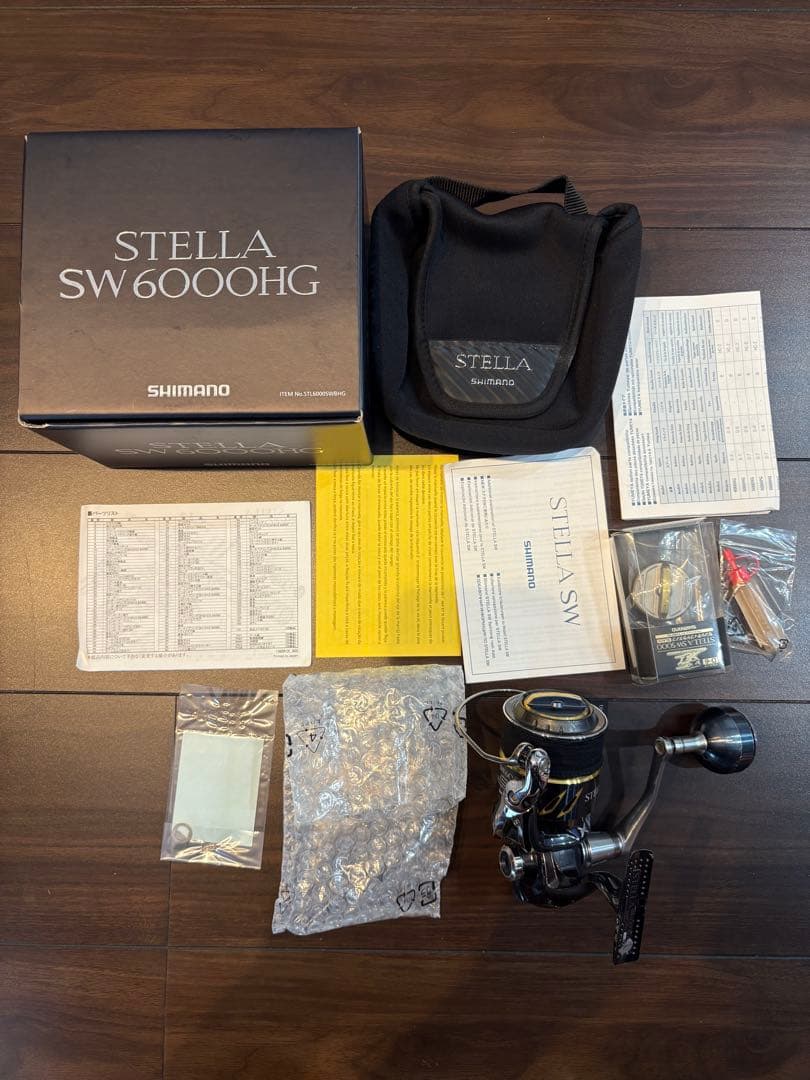 SHIMANO ステラSW6000HG スピニングリール