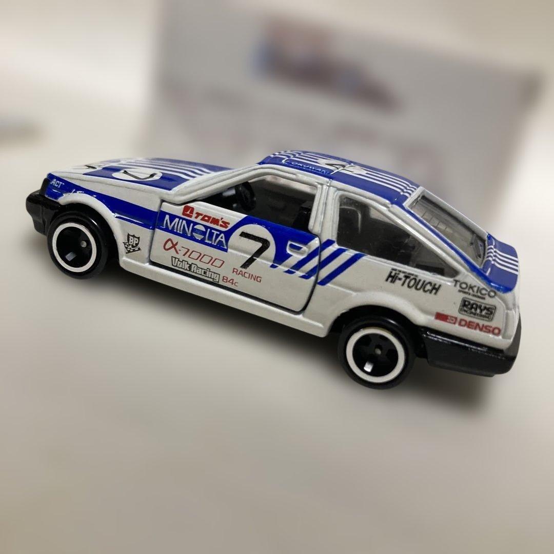 トミカMINOLTA AE86レビン未使用 グループＡ　iiADO特注　日本製