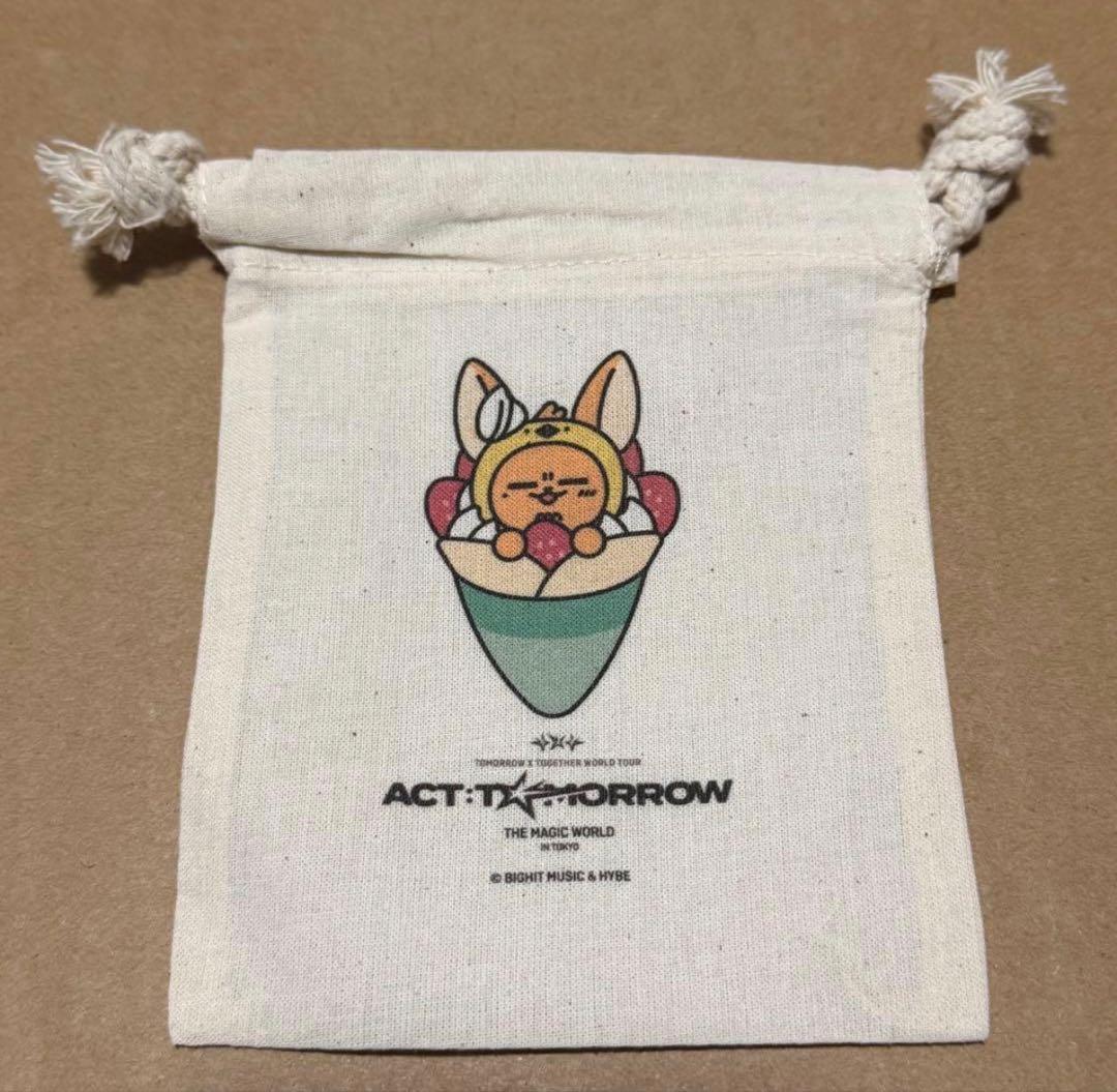 ヨンジュン　巾着　東京　会場　ACT : TOMORROW TXT 3