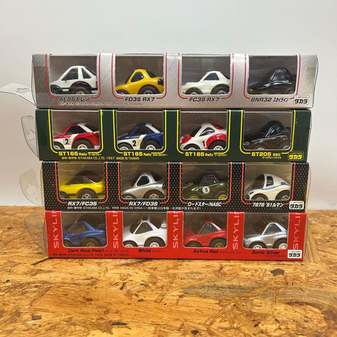 チョロQ 限定セット セリカ マツダスポーツ スカイライン ストリートレーシング