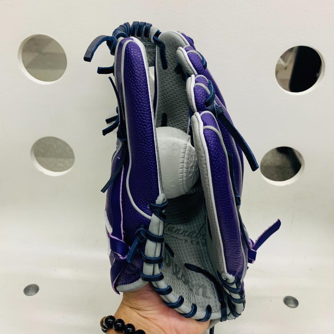 限定　ウイルソン　WBW103782　一般用　軟式用　内野手用　87型　型付け済