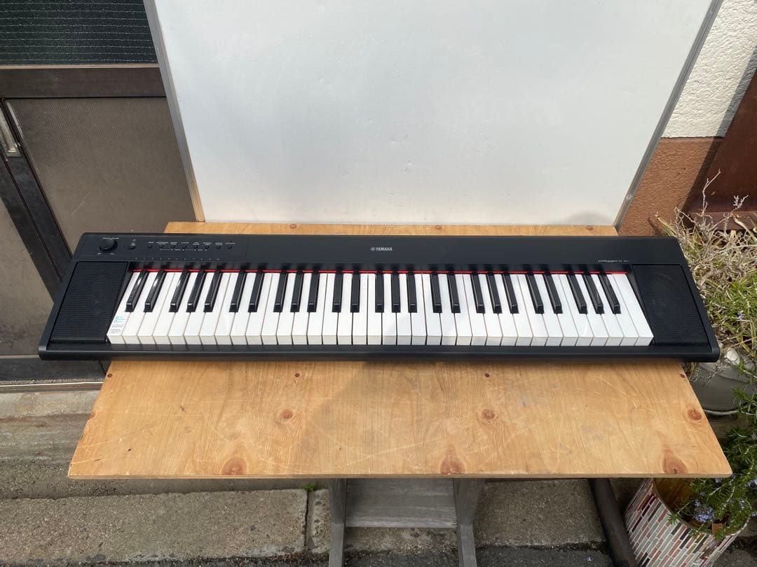 yamaha np-11 piaggero 専用ソフトケース付き　電子ピアノ