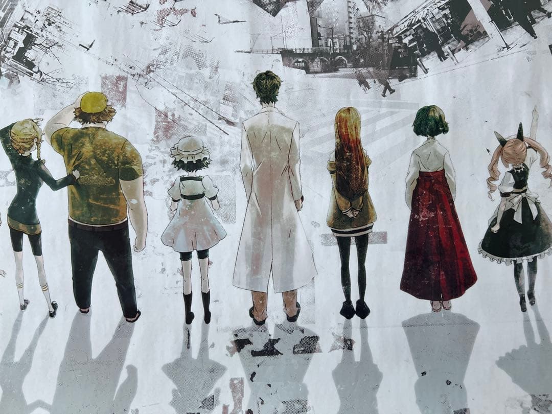 STEINS;GATE A1 両面ポスター（牧瀬紅莉栖／ラボメン集合）