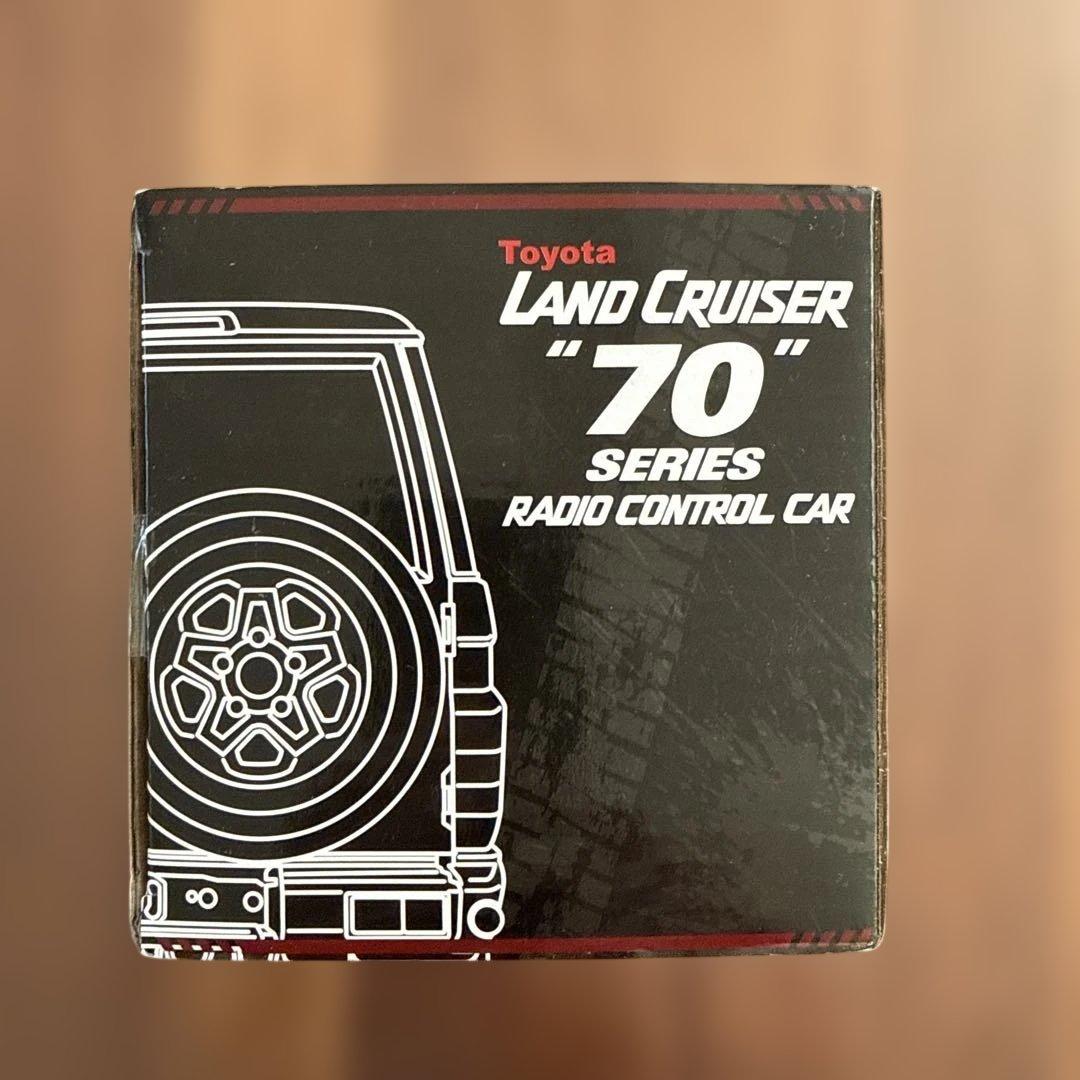 貴重品☆トヨタ承認 ランドクルーザー70 ラジコン ミニカー 1/25スケール