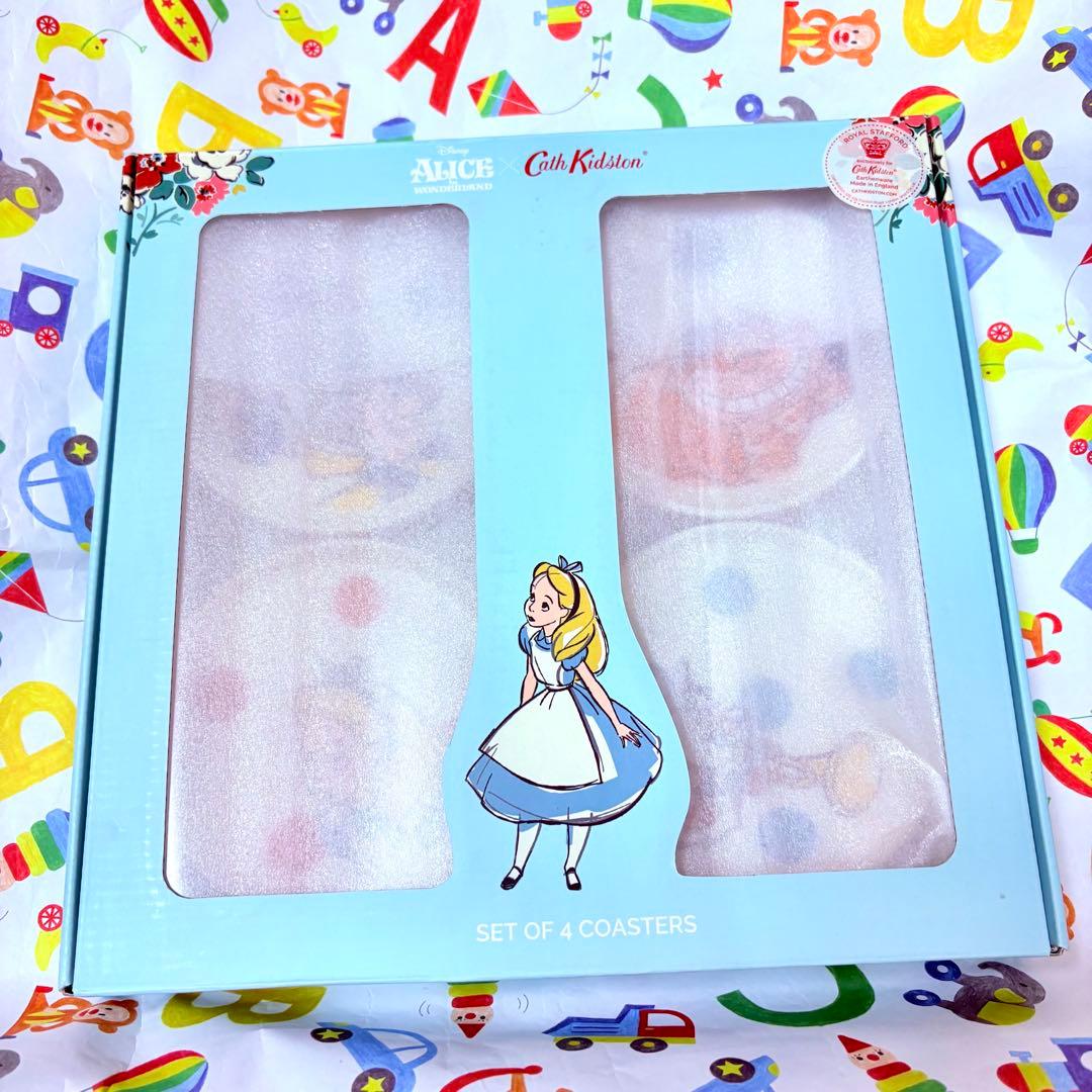cathkidston キャスキッドソン　不思議の国のアリス　豆皿セット