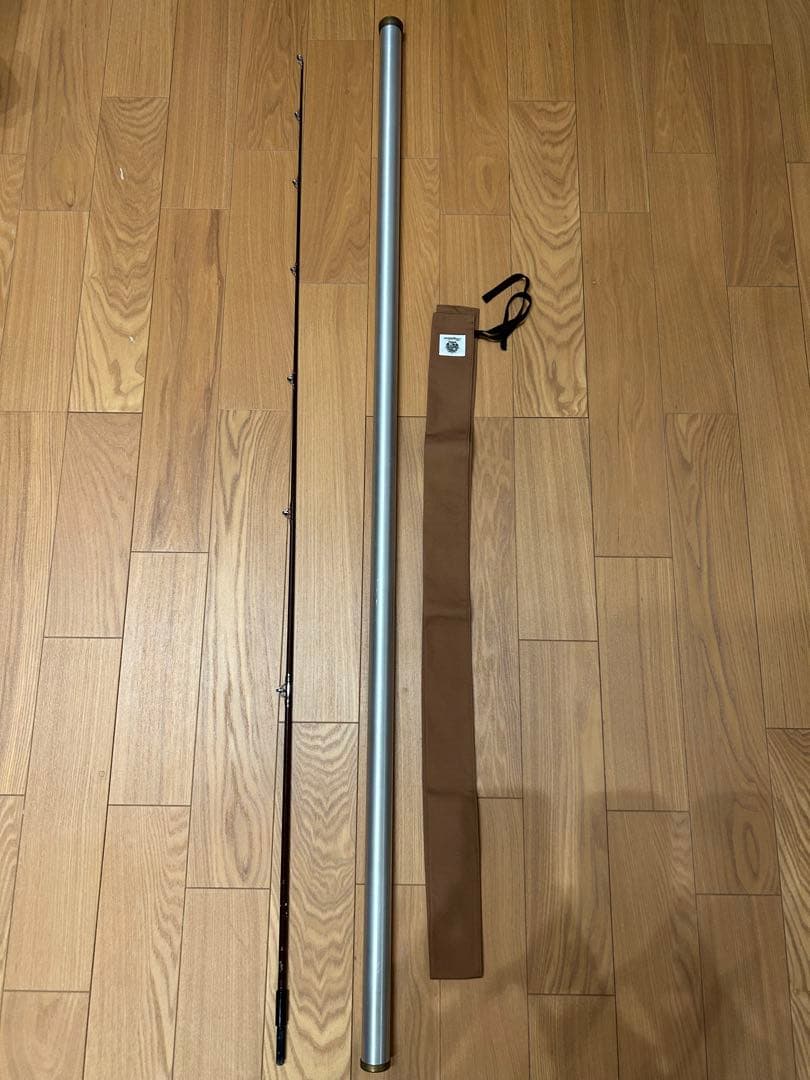 ブライトリバー　satori3503 純正アルミロッドケース付き