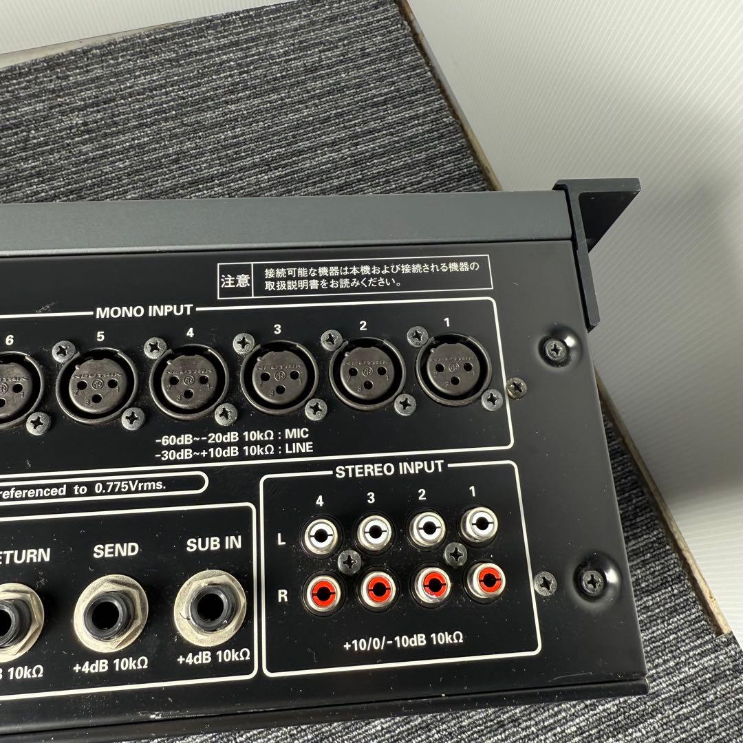 Panasonic RAMSA WR-X22 オーディオミキサーレトロ音響機器