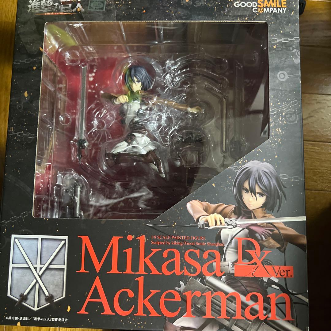 進撃の巨人ミカサ・アッカーマンDXVer_1_8完成品フィギュア　新品未開封