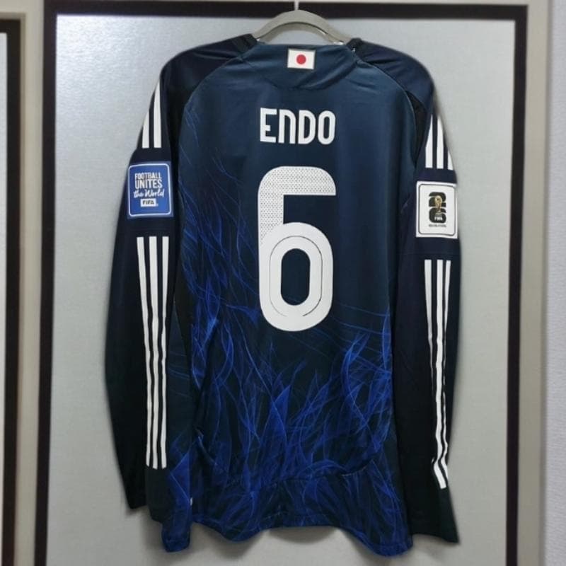 日本代表 長袖 シャツ 背番号6 ENDO 遠藤航