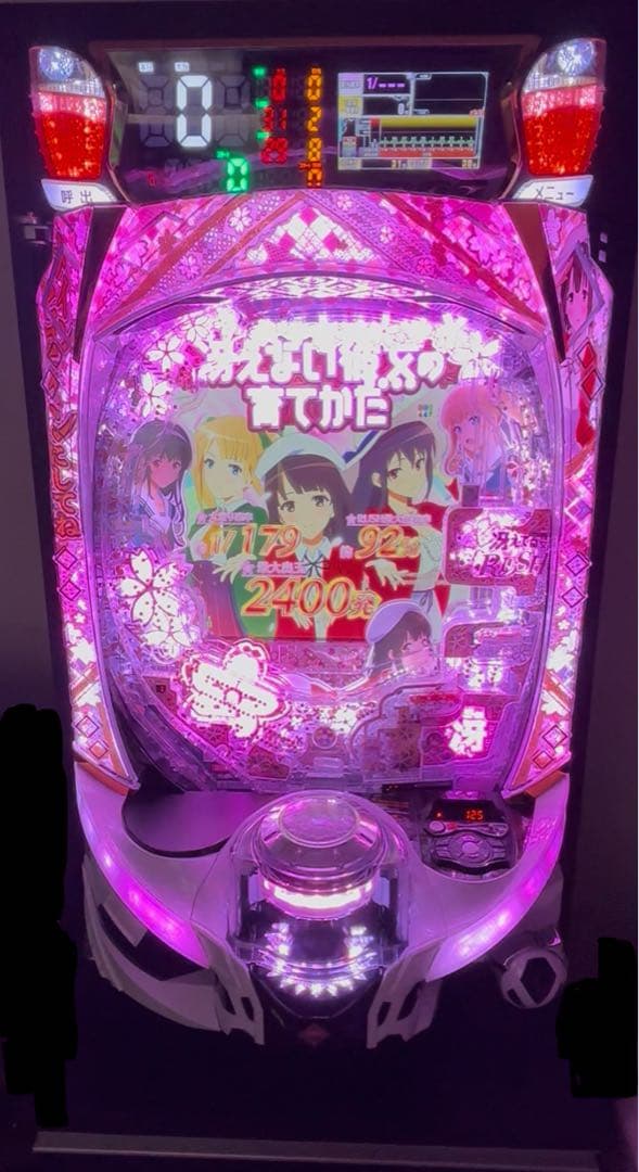冴えない彼女の育てかたのパチンコ台（固定台、デー太郎ランプ付き）