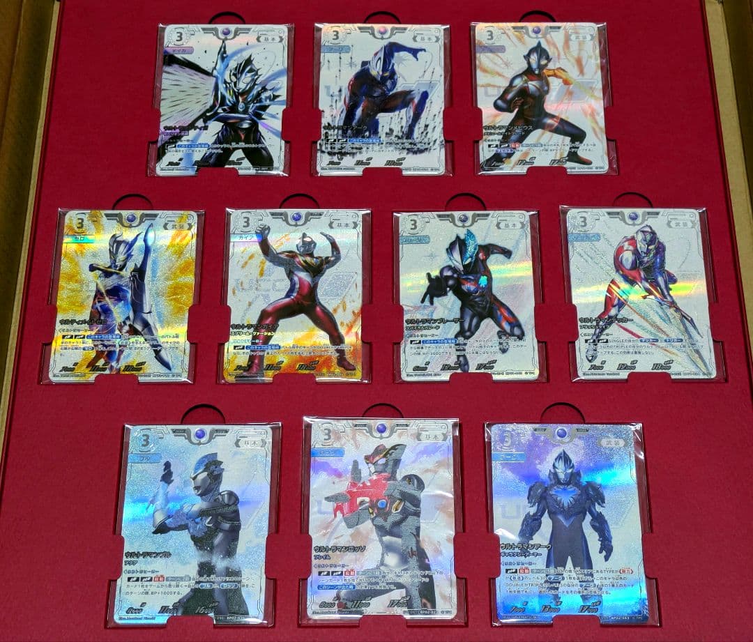 ウルトラマンカードゲーム Sランク 30枚セット RRR 特典 未使用