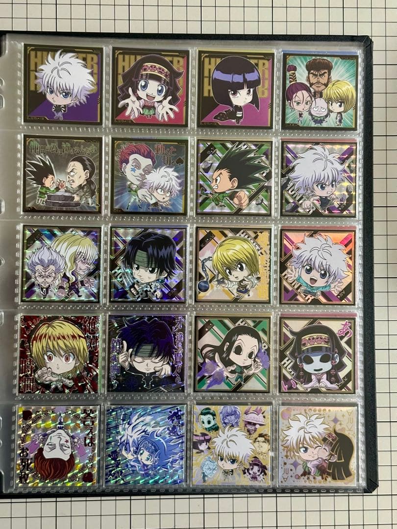ハンターハンター　ウエハース　シール　vol.1〜vol.8 フルコンプ