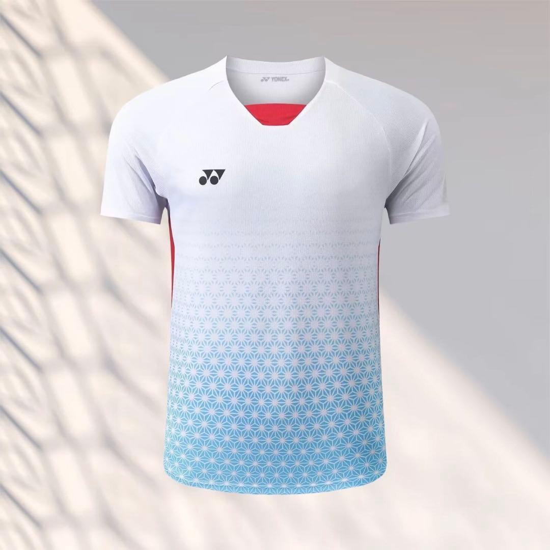ヨネックスYONEX バドミントン日本代表モデルゲームシャツ新品　L ホワイト